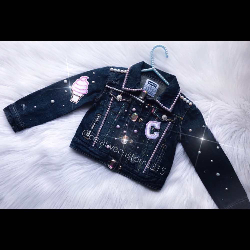 Custom denim jacket